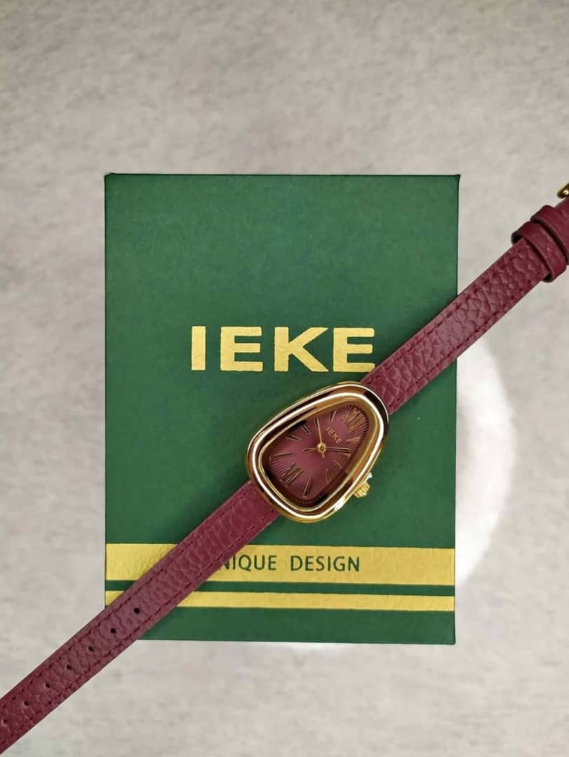 IEKE BURGUNDY ACIER